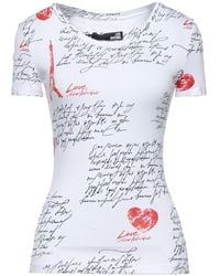 Love Moschino - Camiseta - Lyst