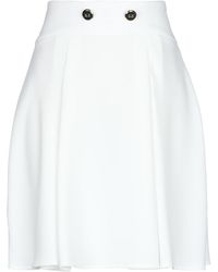 Elisabetta Franchi Gonna ginocchio - Bianco