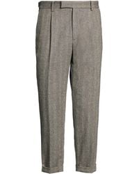 Paoloni - Pants Virgin Wool, Viscose, Polyester, Elastane - Lyst