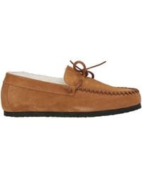 Semicouture - Camel Loafers Leather - Lyst