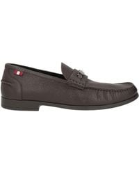 Bally - Dark Loafers Leather - Lyst
