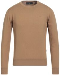 Liu Jo - Camel Sweater Cotton, Polyester, Wool - Lyst
