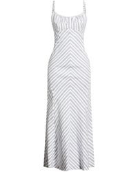 Sandro - Maxi Dress Viscose, Cotton, Linen - Lyst