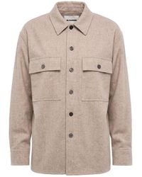 Jil Sander - Taupe Jacket Virgin Wool - Lyst