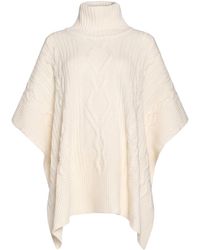 Dondup - Ivory Turtleneck Wool, Polyamide - Lyst