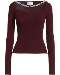 GIUSEPPE DI MORABITO - Burgundy Sweater Merino Wool, Elastane - Lyst