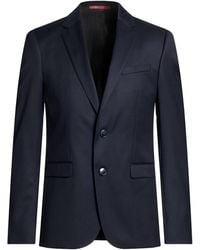 HUGO - Midnight Blazer Virgin Wool - Lyst