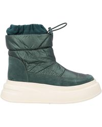 Tosca Blu - Dark Ankle Boots Leather, Textile Fibers - Lyst