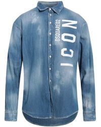 DSquared² - Denim Shirt - Lyst