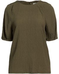 Calvin Klein - Military Top Viscose, Polyester, Elastane - Lyst