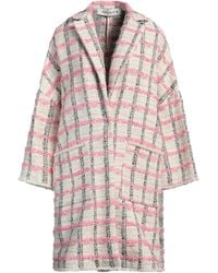 Shirtaporter - Coat Cotton, Viscose, Polyamide, Acrylic, Stipa Tenacissima - Lyst
