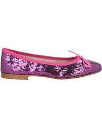 Divine Follie - Mauve Ballet Flats Textile Fibers - Lyst