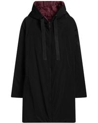 Testoni - Overcoat & Trench Coat Polyester, Cotton - Lyst