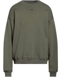 Off-White c/o Virgil Abloh - Military Sweatshirt Cotton - Lyst