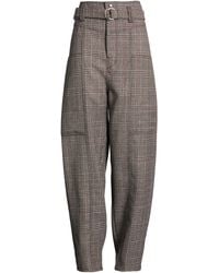 Tod's - Chocolate Pants Virgin Wool - Lyst