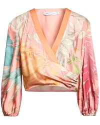 SIMONA CORSELLINI - Top Polyester - Lyst