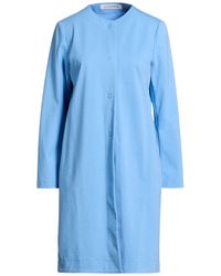 European Culture - Light Overcoat & Trench Coat Cotton, Polyamide, Elastane - Lyst