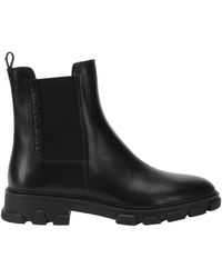 MICHAEL Michael Kors - Ridley Leather Ankle Boot - Lyst