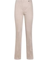 Marc Cain - Pants Polyamide, Viscose, Polyethylene, Elastane - Lyst