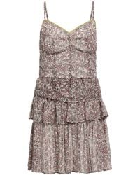 Nora Barth - Mini Dress Silk, Viscose - Lyst