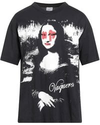 【関税込み】VAQUERA ブラック 'Joan Of Arc' Tシャツ VAQUERA Black Joan of Arc T-shirt Vaquera