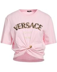 Versace - T-Shirt Cotton - Lyst