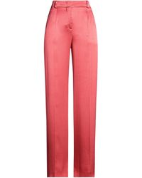 Alberta Ferretti - Coral Pants Acetate, Silk - Lyst