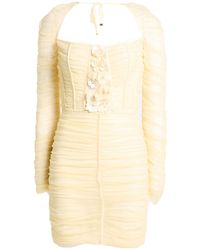 Elisabetta Franchi - Mini Dress Polyamide, Plastic, Glass - Lyst
