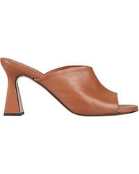 Bianca Di - Sandals Leather - Lyst