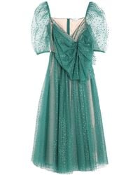 RED Valentino - Midi Dress - Lyst