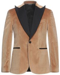 Brian Dales Suit Jacket - Natural
