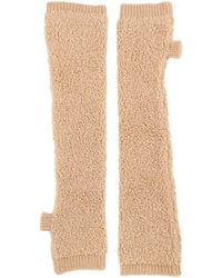Tod's - Sand Gloves Virgin Wool, Polyamide - Lyst