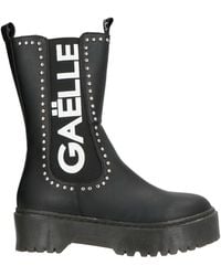 Gaelle Paris - Ankle Boots Synthetisches Material - Lyst