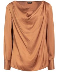 Liu Jo - Camel Top Viscose - Lyst