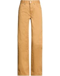 Jil Sander - Camel Jeans Cotton - Lyst