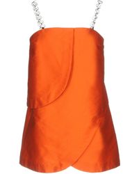 Isa Arfen Short Dress - Orange