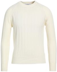Gran Sasso - Ivory Sweater Virgin Wool, Cashmere, Viscose - Lyst