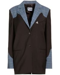 Moschino - Blazer Polyester, Wool, Elastane - Lyst
