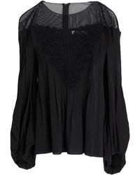 Chloé - Top Silk, Cotton, Polyamide - Lyst
