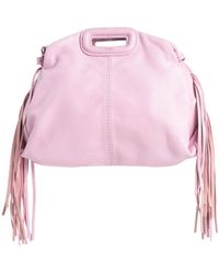 Maje - Cross-Body Bag Leather - Lyst