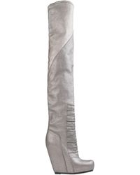 Rick Owens Bottes - Gris