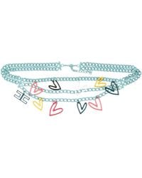 Elisabetta Franchi - Sky Belt Metal - Lyst