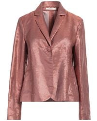 Maliparmi - Blazer Viscose, Linen, Polyester - Lyst