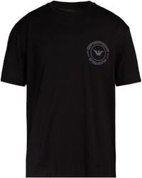 Emporio Armani - T-Shirt Cotton - Lyst