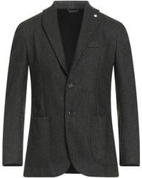 L.B.M. 1911 - Dark Blazer Wool, Polyester, Polyamide - Lyst