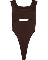 ViCOLO - Dark Bodysuit Cotton, Polyester - Lyst