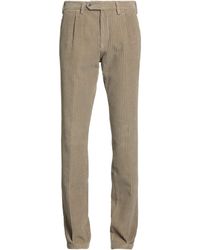 Lardini - Camel Pants Cotton, Elastane - Lyst
