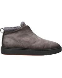 Santoni - Ankle Boots Leather - Lyst