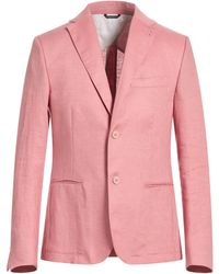Daniele Alessandrini - Blazer Linen, Polyester, Viscose - Lyst
