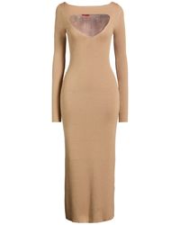 DIESEL - Midi Dress Wool - Lyst